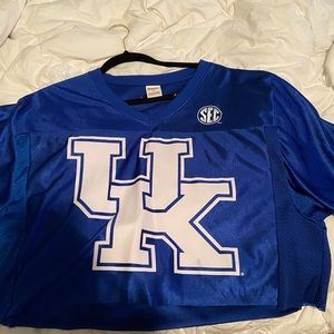 university of Kentucky cropped jersey